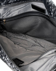 Wanderlust Gesteppte Weekender-Tasche - Schwarz 