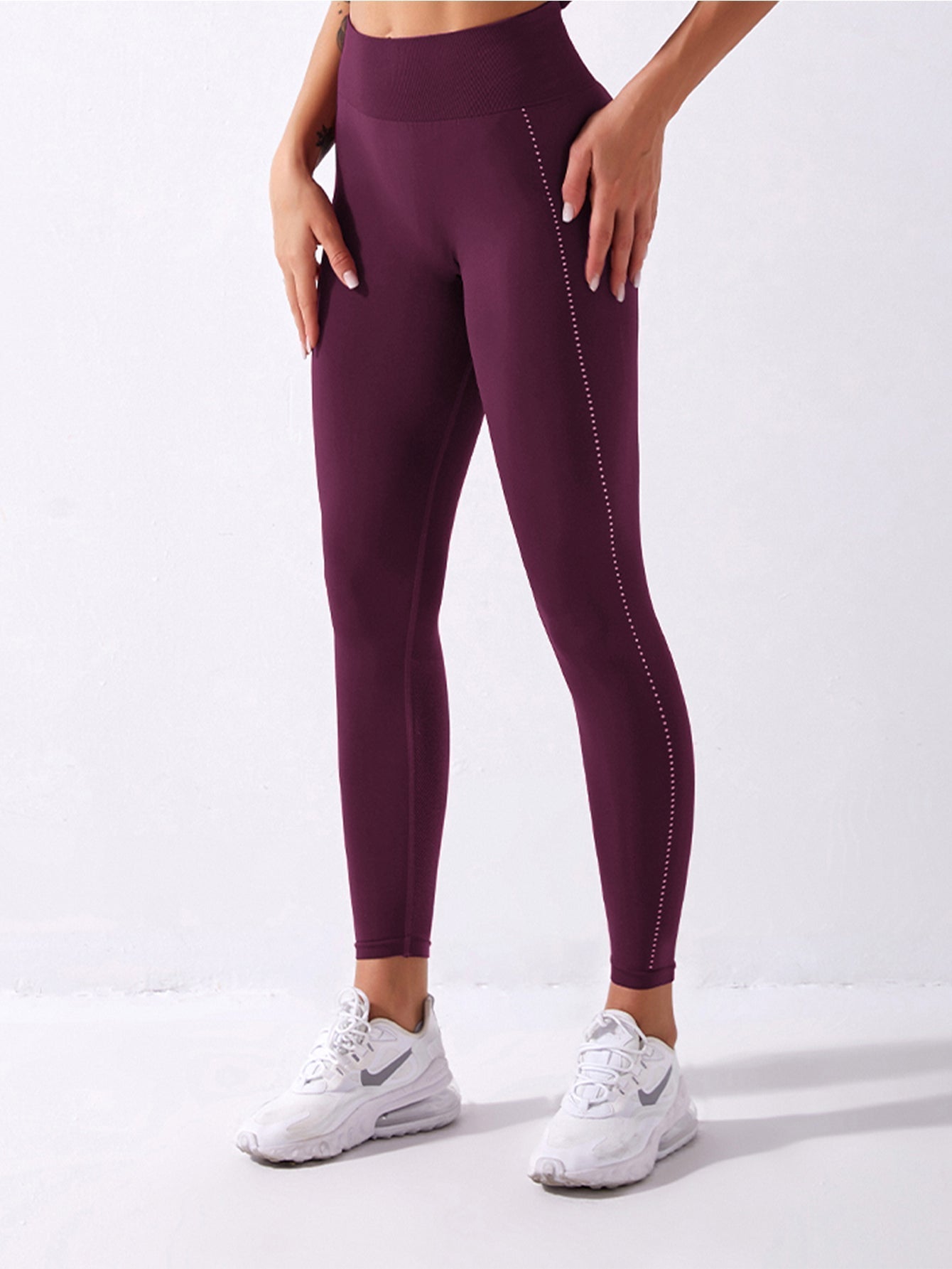 Wide Band Waist Sports Leggings Yoga leggings Sai Feel