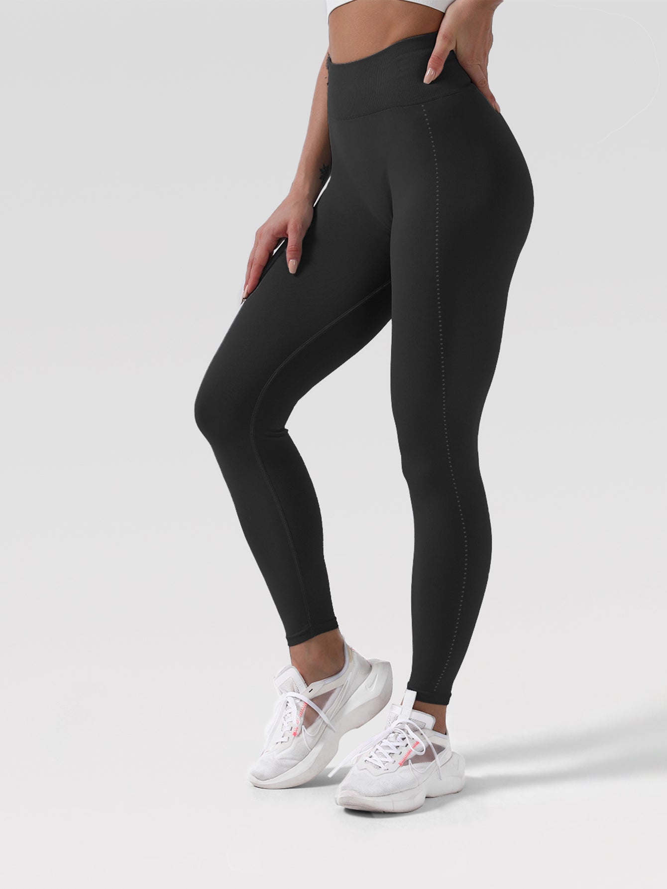 Wide Band Waist Sports Leggings Yoga leggings Sai Feel