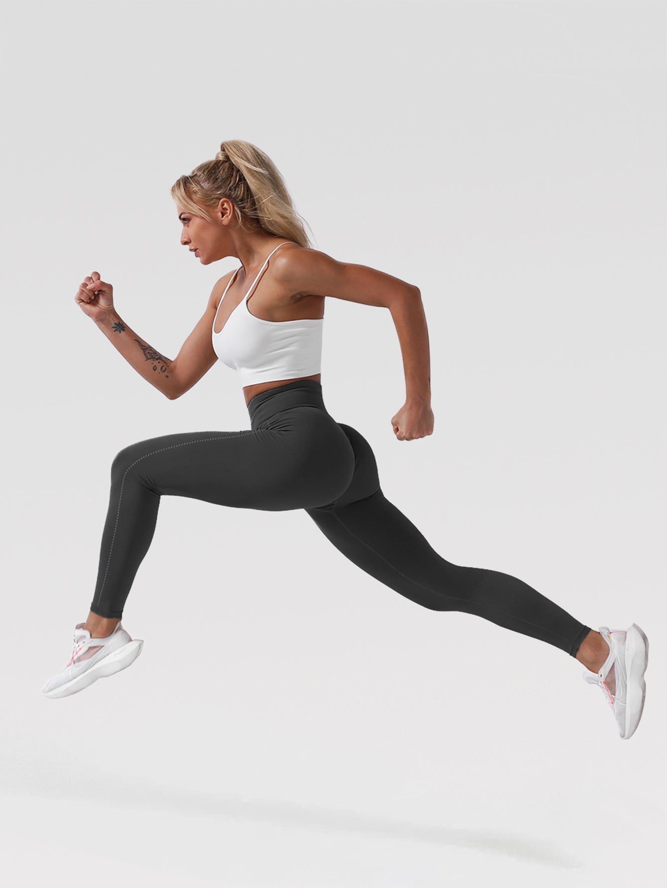 Wide Band Waist Sports Leggings Yoga leggings Sai Feel