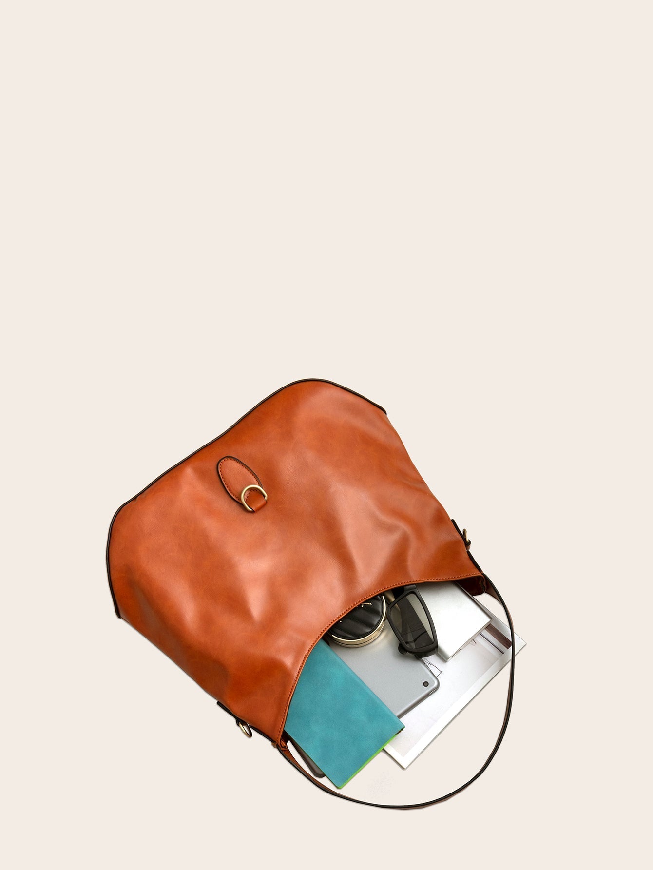 Damen Magnetklappe Umhängetasche Handtaschen