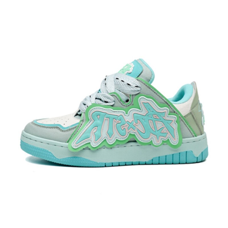 Sie und Ihn Y2K Street Skateboard Schuhe Bequeme Sneakers Paar Studenten Schuhe