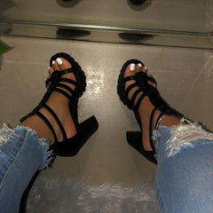 Platform Open Toe Heels Pairmore