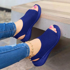 Open Toe Mesh Comfort Sandals Pairmore