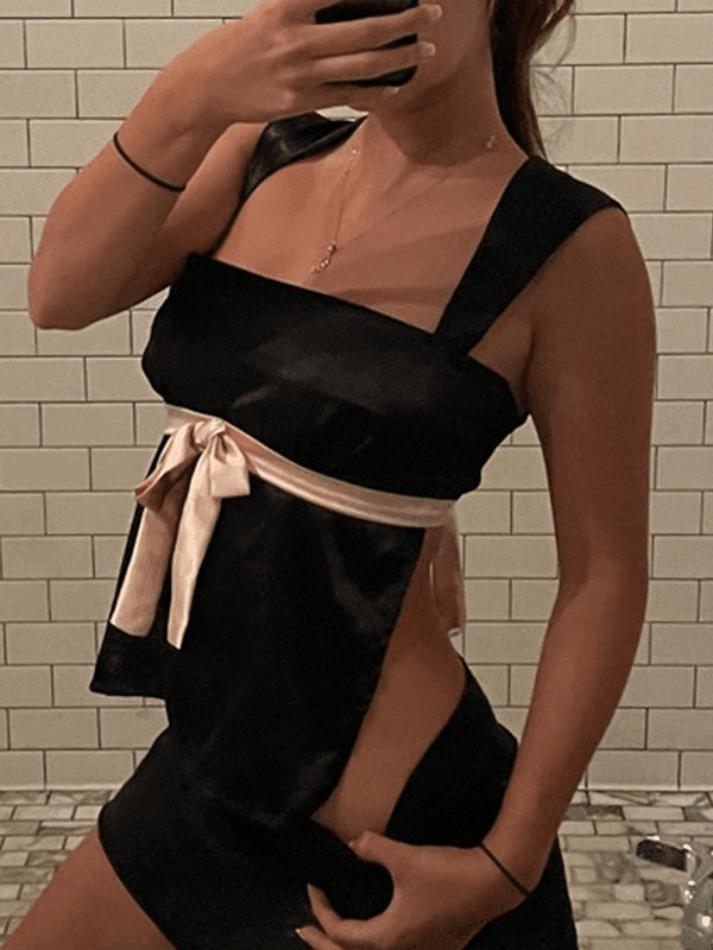 Lace Up Tank Top