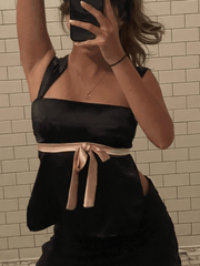 Lace Up Tank Top