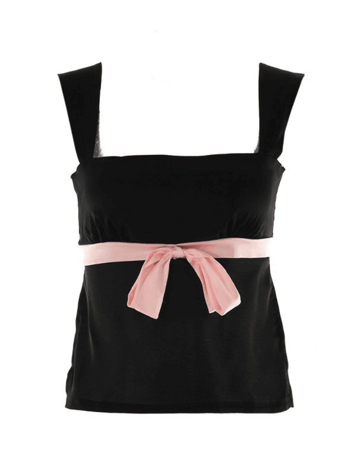 Lace Up Tank Top