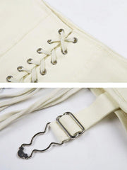 Minirock mit Bandage-Wickeldesign