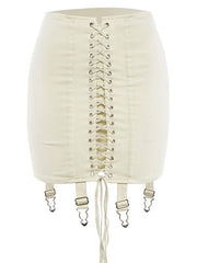 Minirock mit Bandage-Wickeldesign