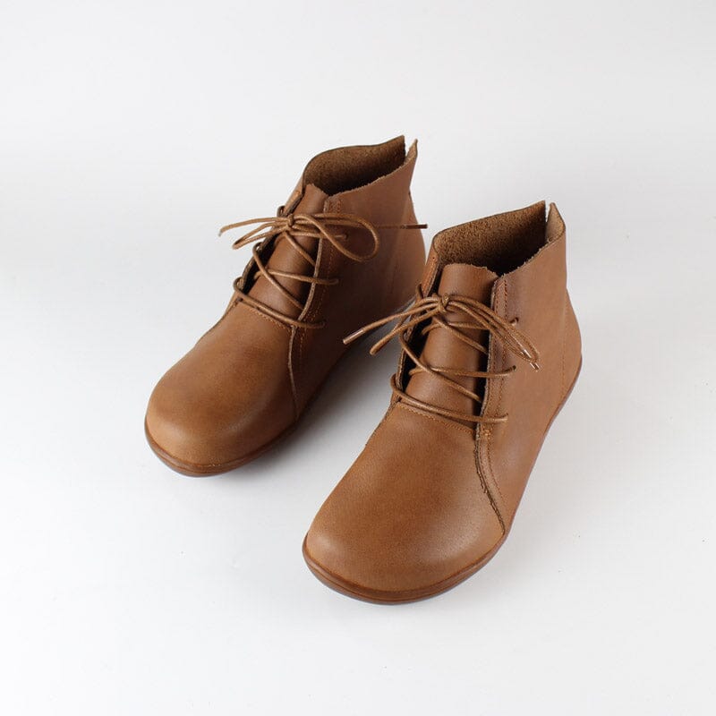 Ankle Booties Schnürschuhe Freizeitschuhe Flats