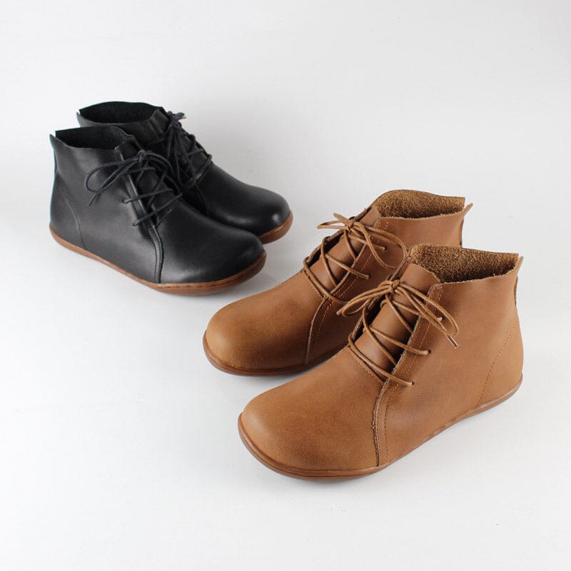Ankle Booties Schnürschuhe Freizeitschuhe Flats