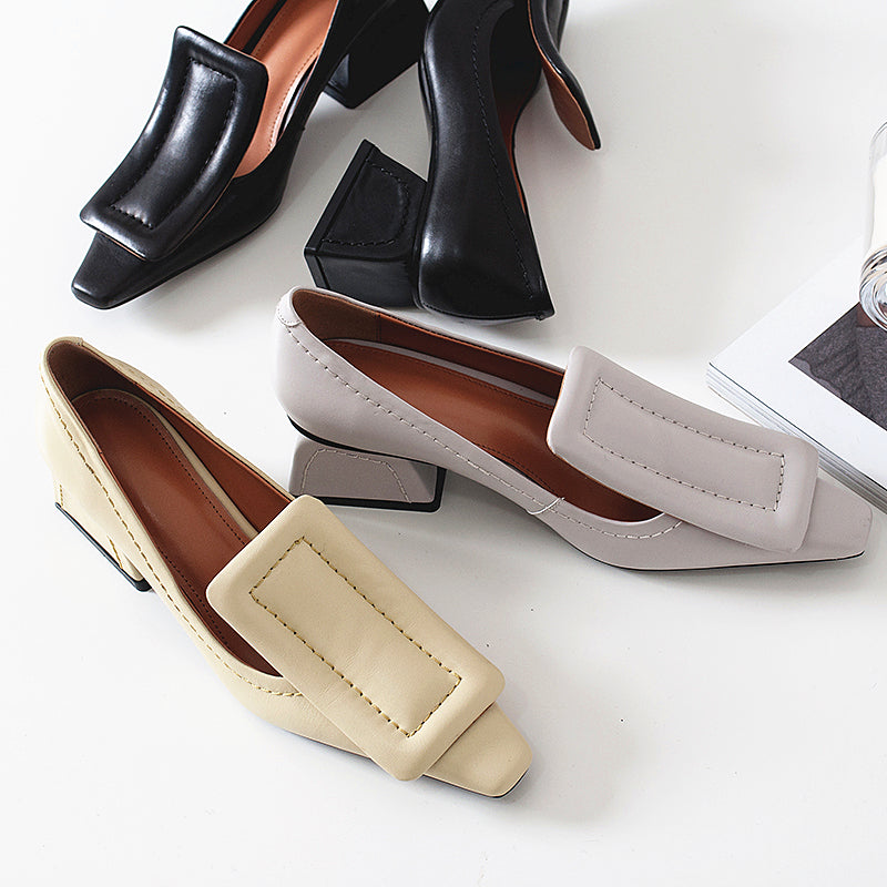 Chic Comfy Slip on Heels NEW GEW