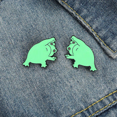 Funny Frog Pins