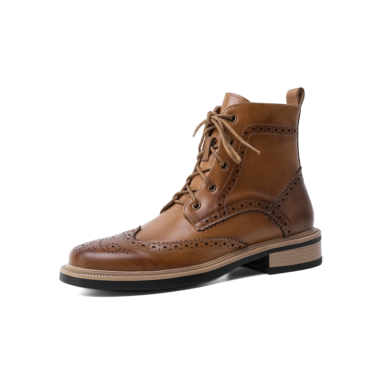 Fargo Brogue Combat Boots Newgew