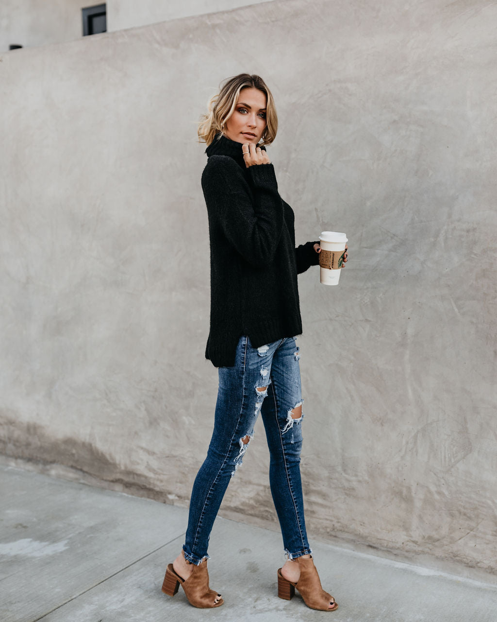 Henry Sweater - Black - FINAL SALE