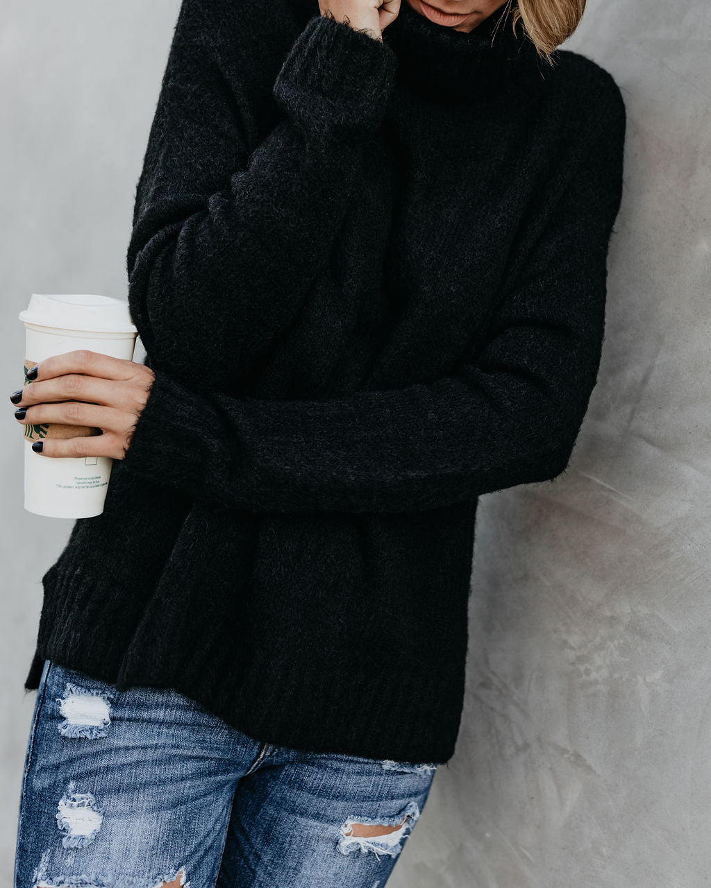Henry Sweater - Black - FINAL SALE