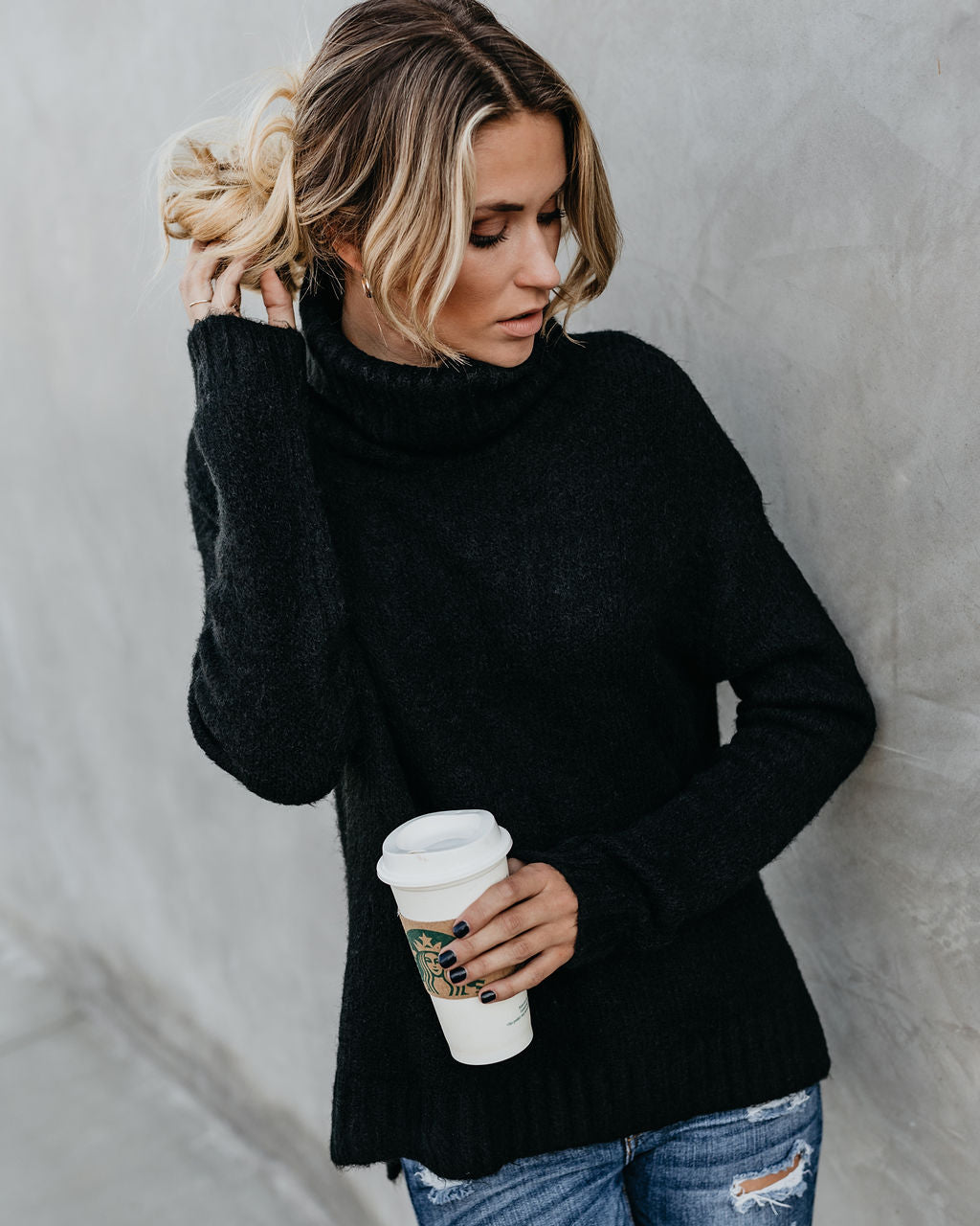 Henry Sweater - Black - FINAL SALE