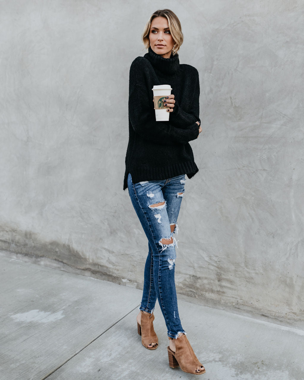Henry Sweater - Black - FINAL SALE