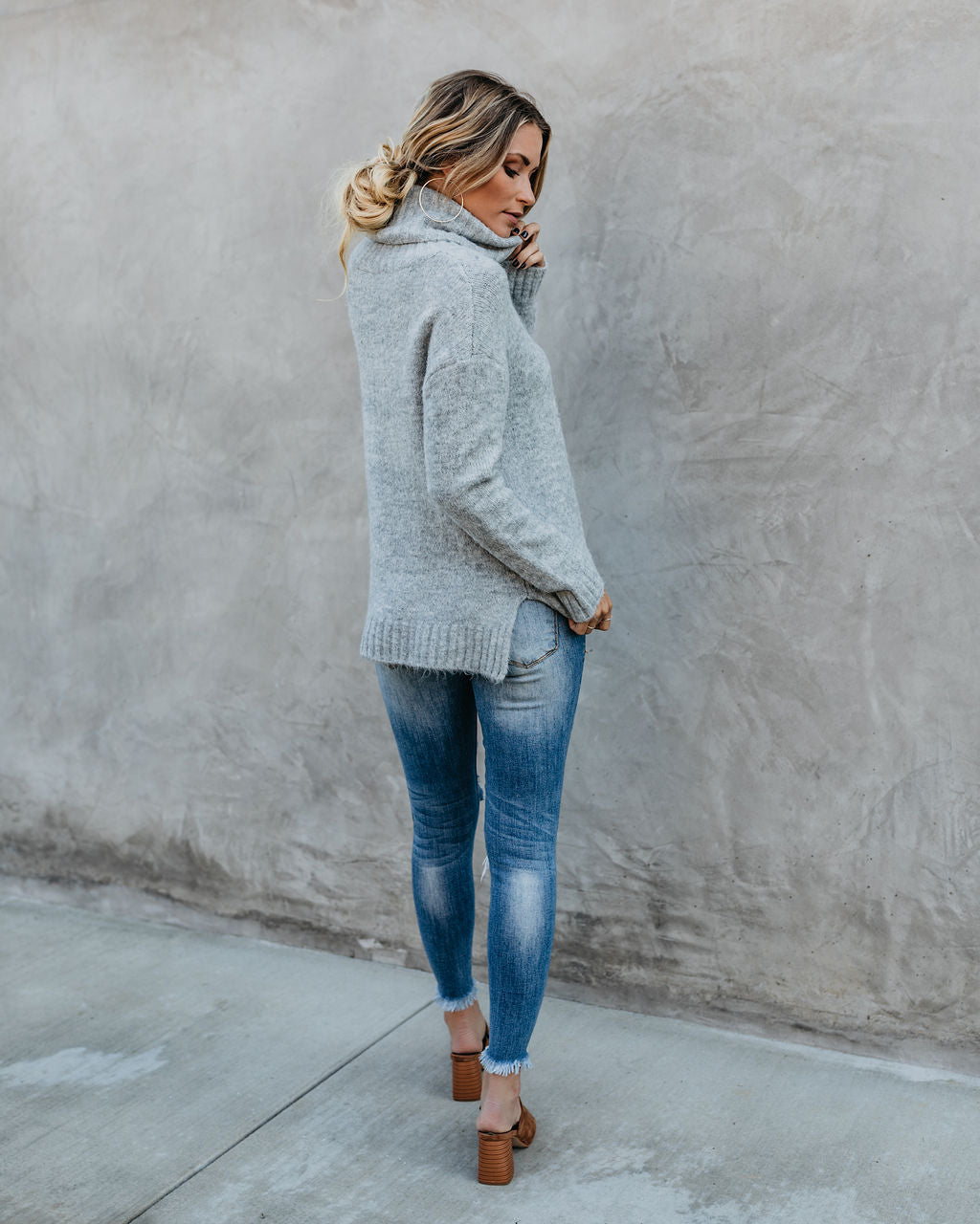 Henry Sweater - Heather Grey - FINAL SALE
