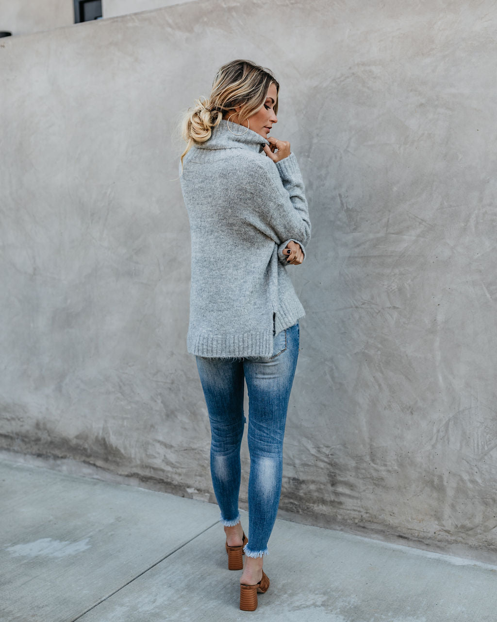 Henry Sweater - Heather Grey - FINAL SALE