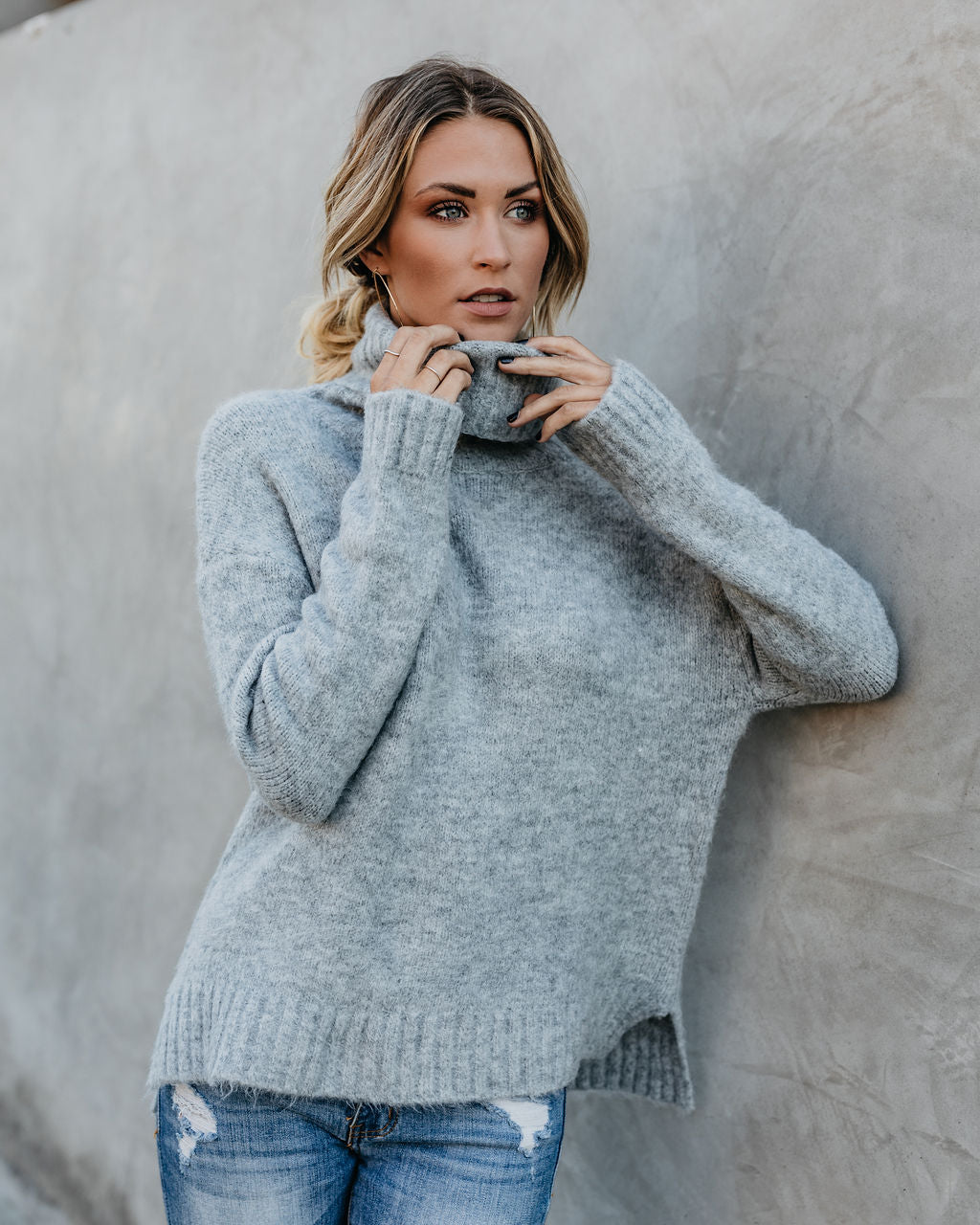 Henry Sweater - Heather Grey - FINAL SALE