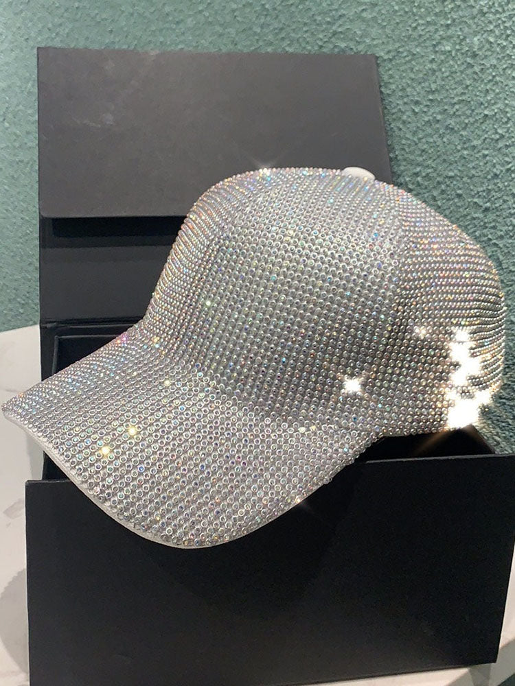 Bling Full Rhinestone Baseball Caps