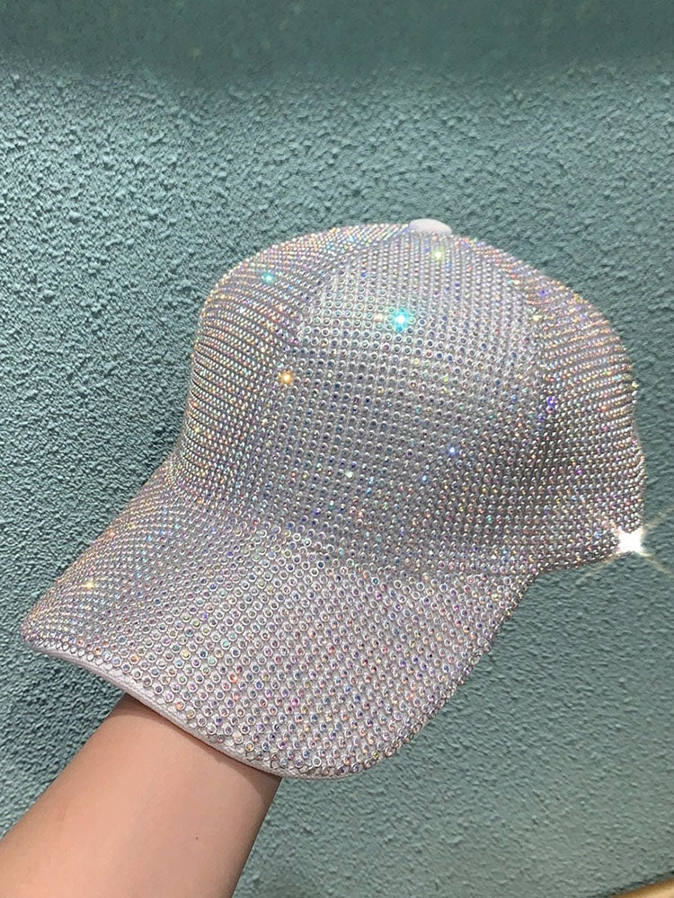 Bling Full Rhinestone Baseball Caps
