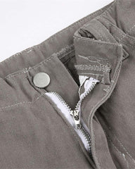 Garde Avant High Waisted Cargo Pants