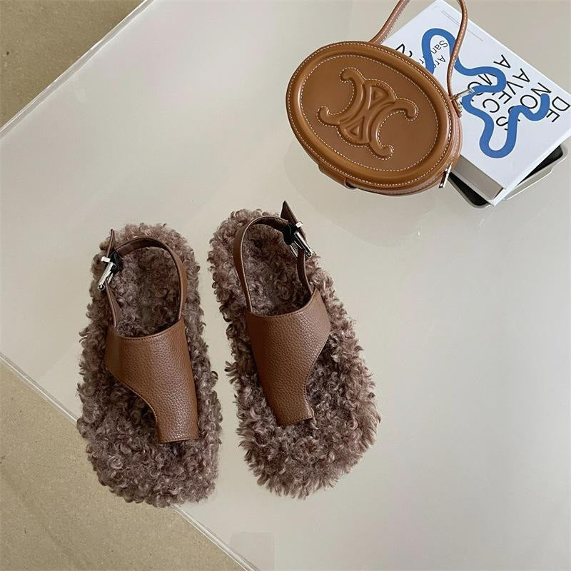 NewThick Bottom Fashionable Clip Toe Sandals Newgew