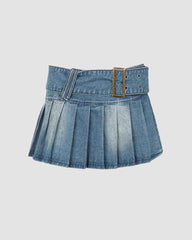 Sascha Micro Denim Skirt