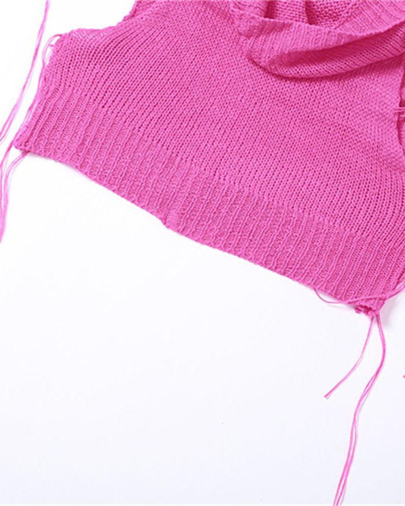 Deserted Wanderer Strickhoodie 