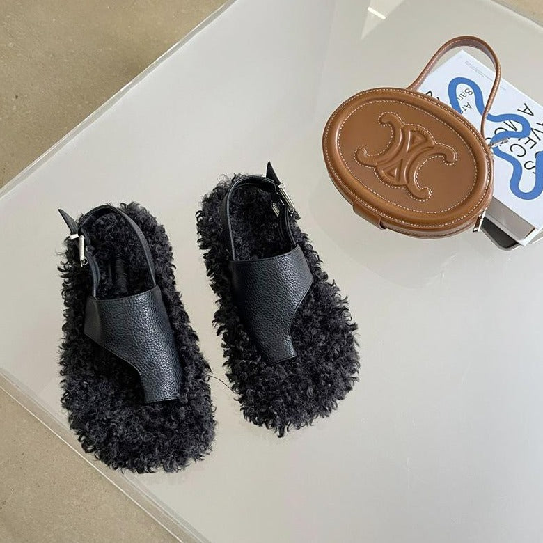 NewThick Bottom Fashionable Clip Toe Sandals Newgew