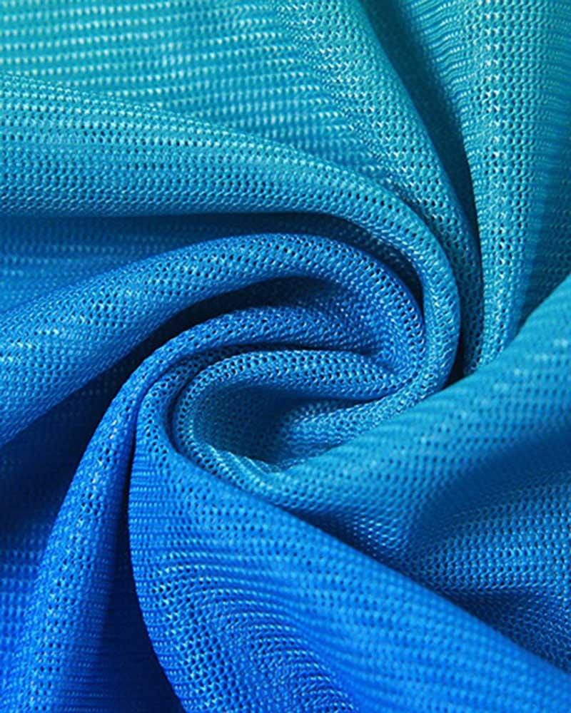 Oinoie – Minikleid aus Netzstoff mit Cut-outs 