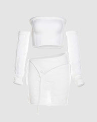 Pankhurst Strick-Set mit Ärmeln