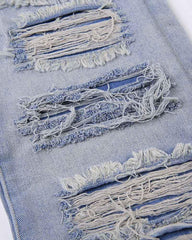 Retro-Jeans-Beinwärmer 