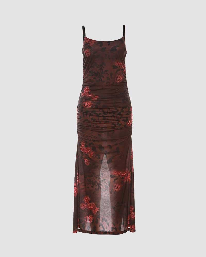 Grim Leopard Maxikleid 