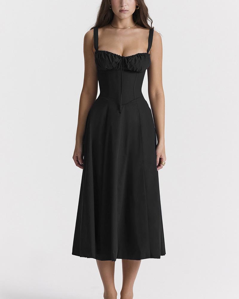 Mzya Korsett-Midikleid 