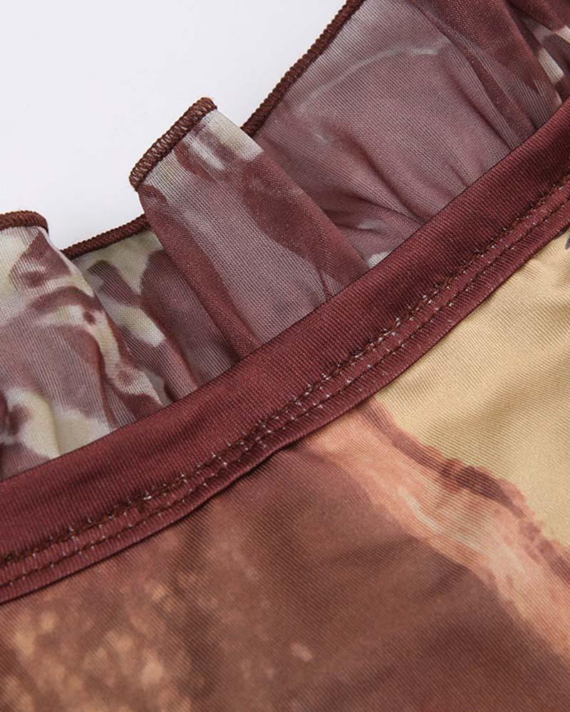 Chrysise Maxi-Camisole-Kleid 