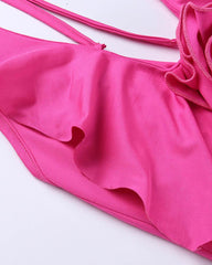 Phase Kinship – Kleid mit U-Ausschnitt 