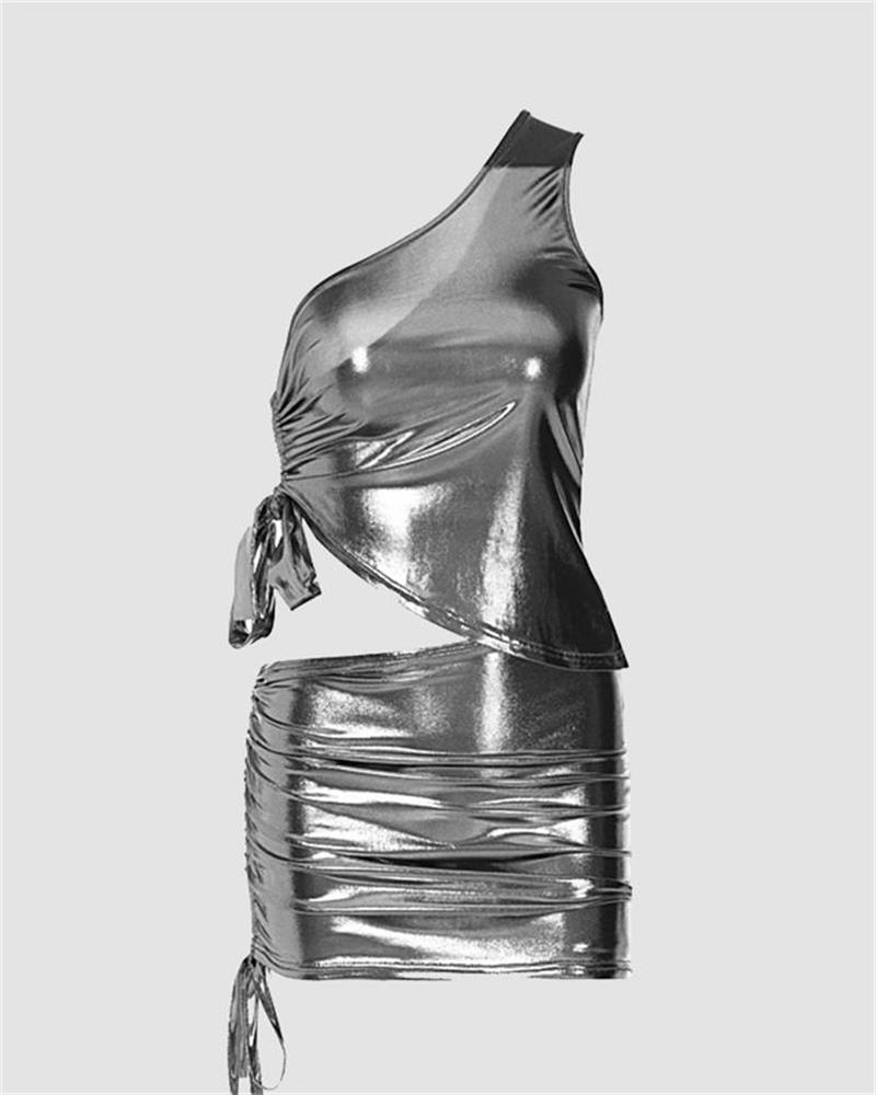 Asymmetrisches Design-Rock-Koordinationsset