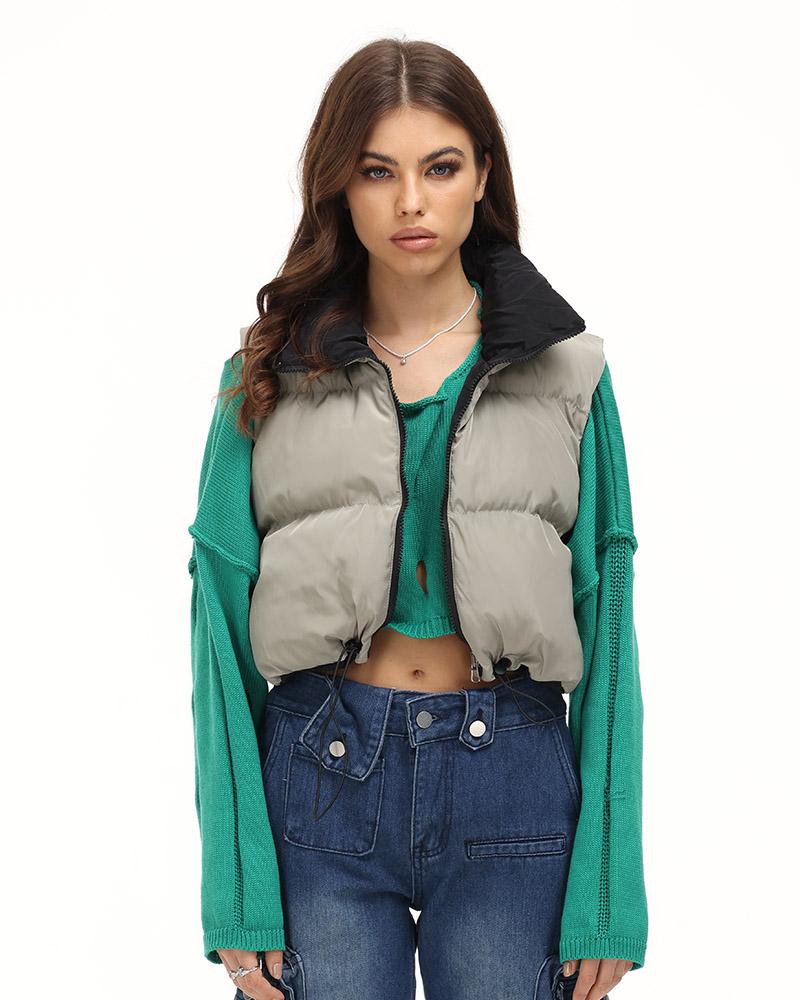 Greenwich Cropped Puffer Jacket