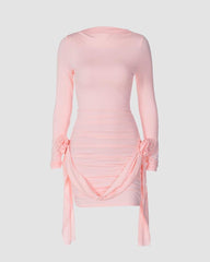 Corfu Rose Mini Dress