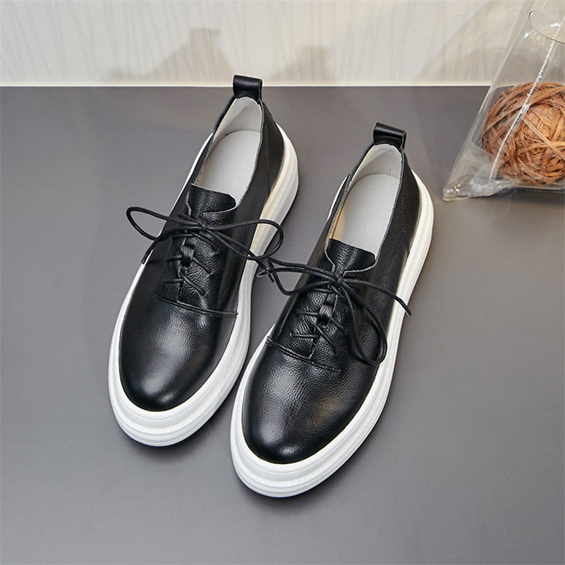 Charlize Genuine Leather Fashion Sneakers