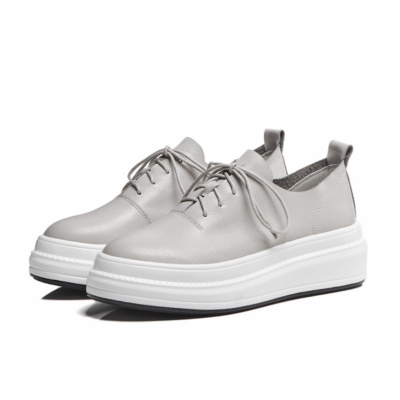 Charlize Genuine Leather Fashion Sneakers