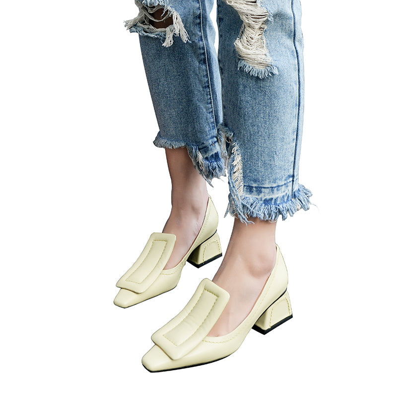Chic Comfy Slip on Heels NEW GEW