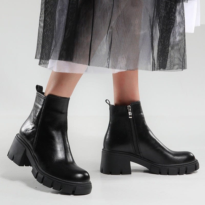 Side Zip Classic Booties Newgew