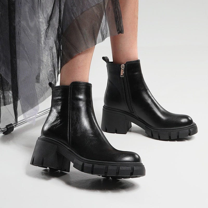 Side Zip Classic Booties Newgew