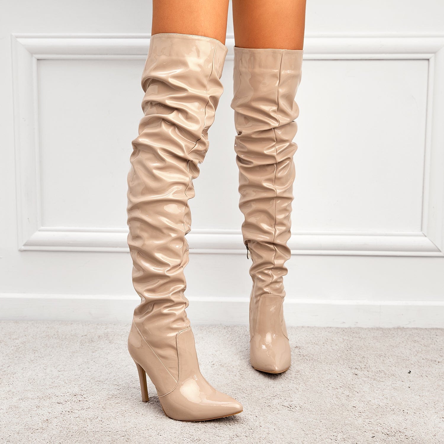 Thight High Boots Heel Boots Newgew