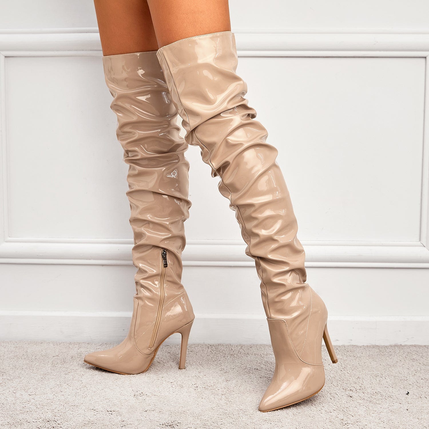 Thight High Boots Heel Boots Newgew