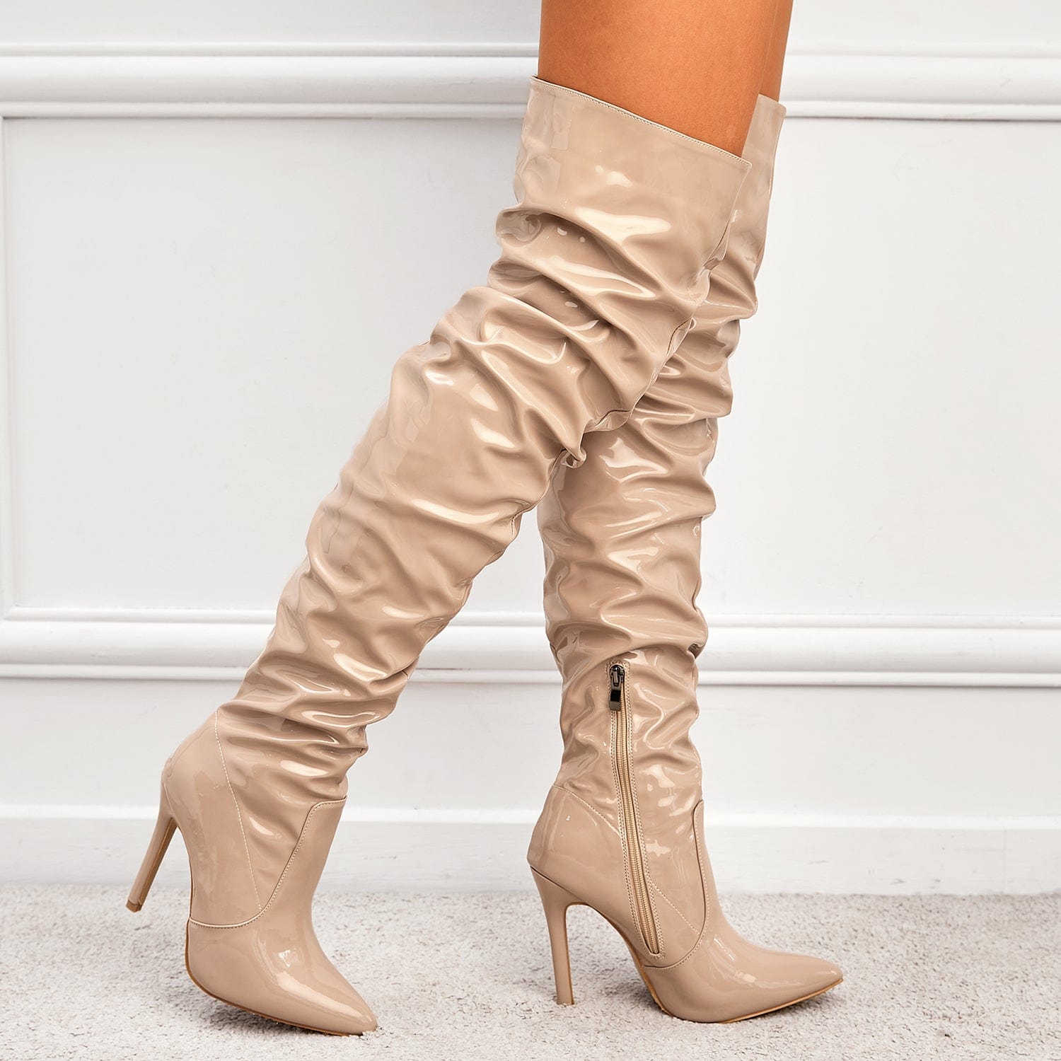 Thight High Boots Heel Boots Newgew